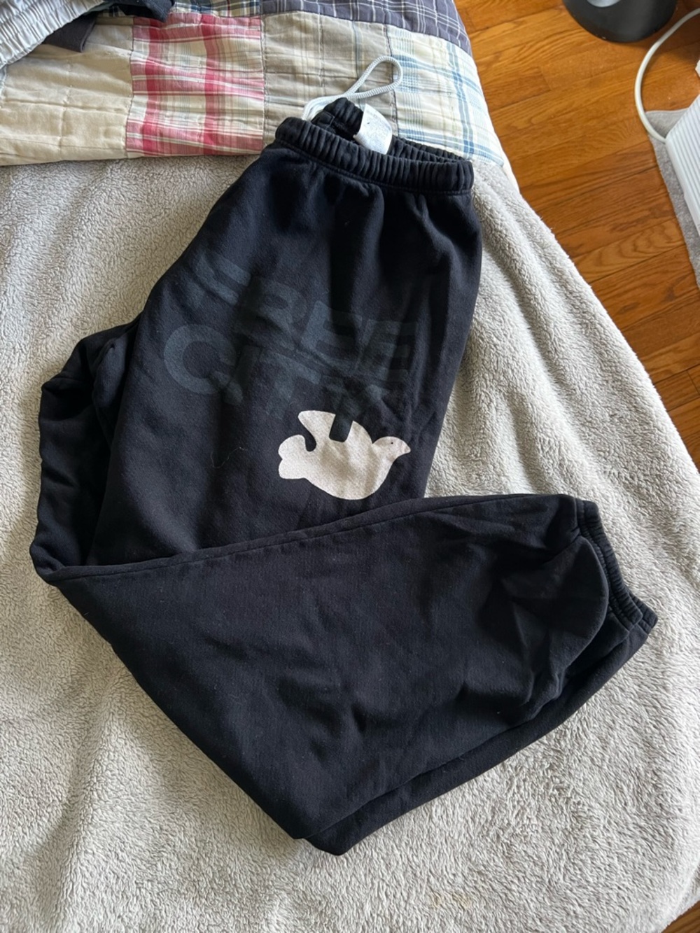 FREECITY Supershop Blackspace Cotton Unisex Sweatpants Large - Picture 4 of 7